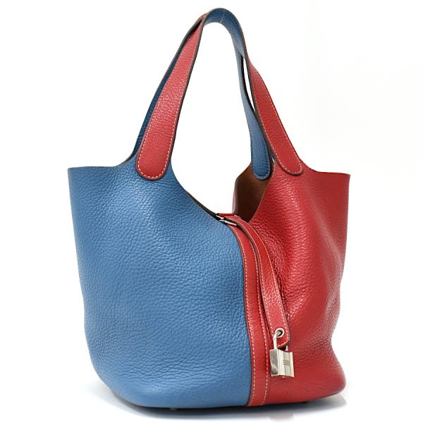 ピコタン エルメス ピコタンロック MM ハンドバッグ □P刻印 トリヨン