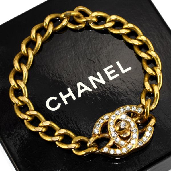 CHANEL（シャネル） チェーン ブレスレット ターンロック ココマーク