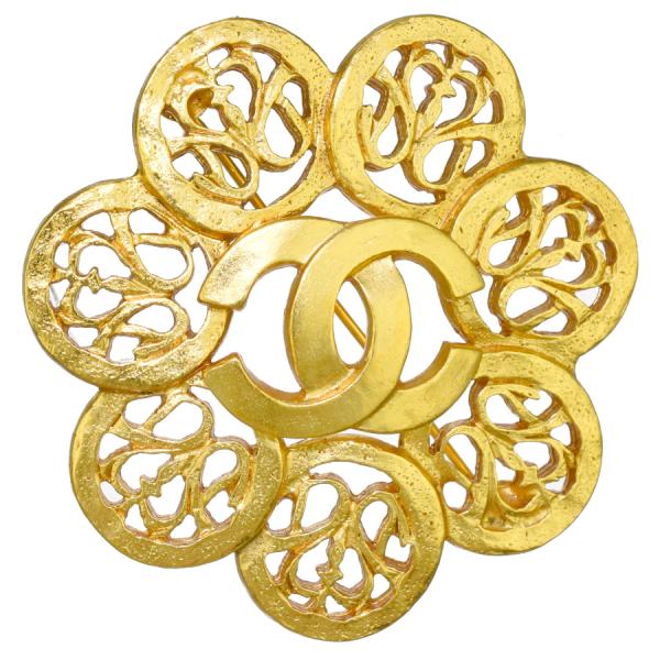 CHANEL（シャネル） ココマーク ブローチ 95A GP ゴールドカラー