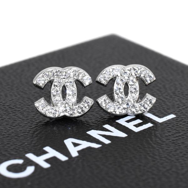 CHANEL（シャネル） 未使用品 ココマーク ピアス メタル ライン
