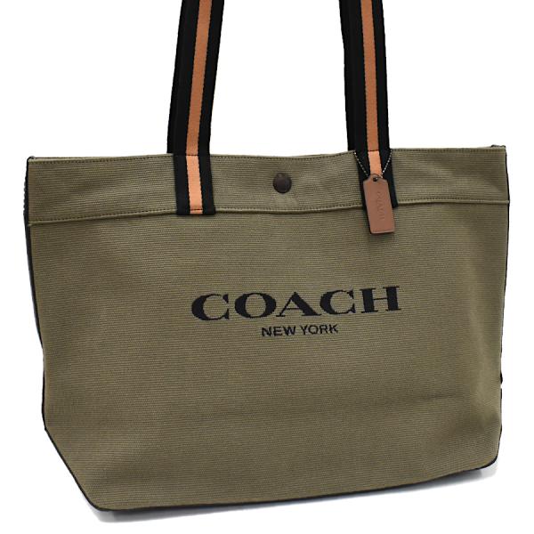 な*つ様 COACH グリーン トートバッグ ショルダー付き コーチ COACH バック （グリーン） -アウトレット通販