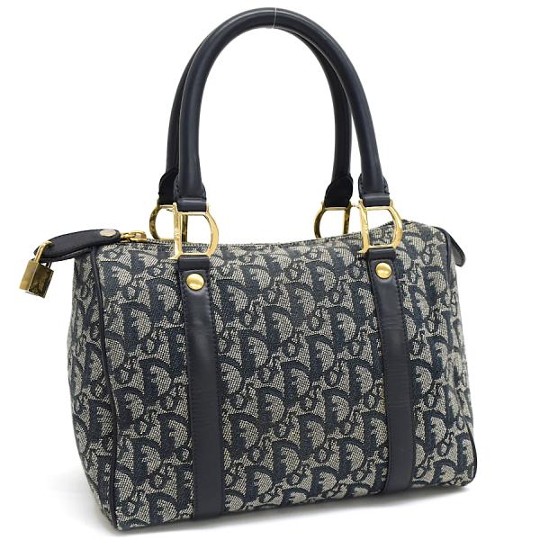 Christian Dior ミニボストン　ハンドバッグ トロッター Christian Dior クリスチャンディオール トロッター