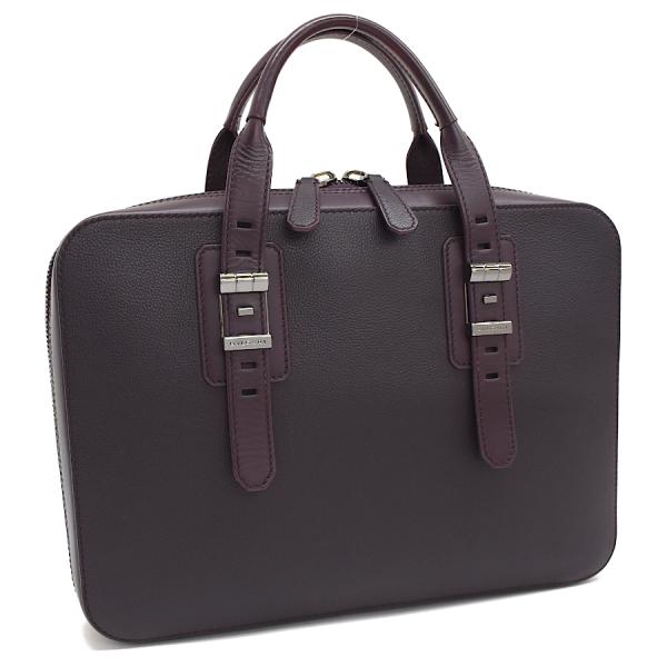 ブラックレザー ビジネスバッグ　ブルガリ　売り切り‼️ BVLGARI（ブルガリ） ブリーフケース ビジネスバッグ ブラック 型押し