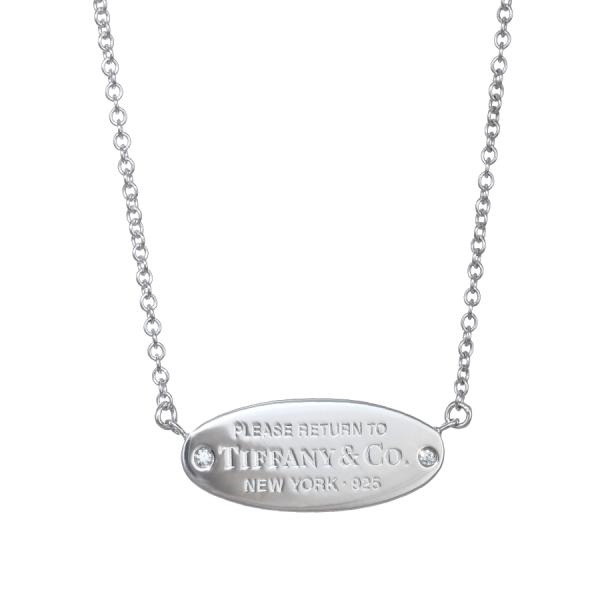 RETURN TO TIFFANY 新品同様 ティファニー リターントゥ オーバル ID