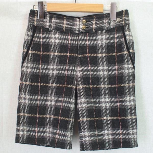 BURBERRY BLUE LABEL バーバリーブルーレーベル レディース ハーフパンツ グレーチェック コットン 三陽商会 サイズ36 :5000515884600043:メルキャスト 通販 BURBERRY バーバリーブルーレーベル ハーフパンツ*36*ブラック