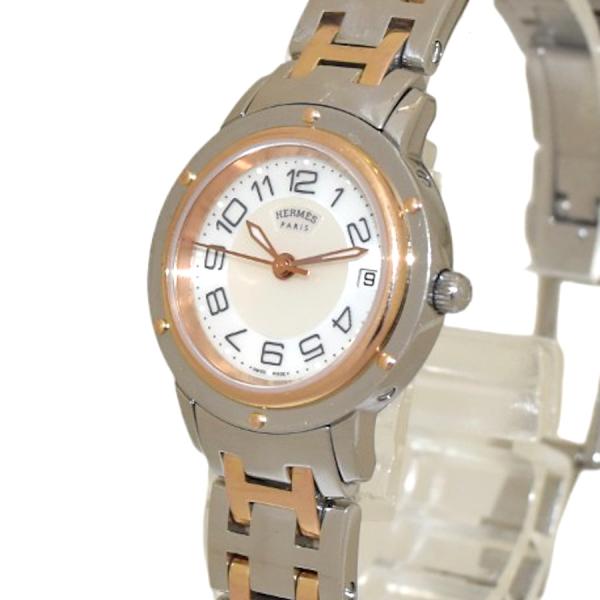 HERMES（エルメス） 腕時計 クリッパー SS GP CP1.221 SS GP コンビ
