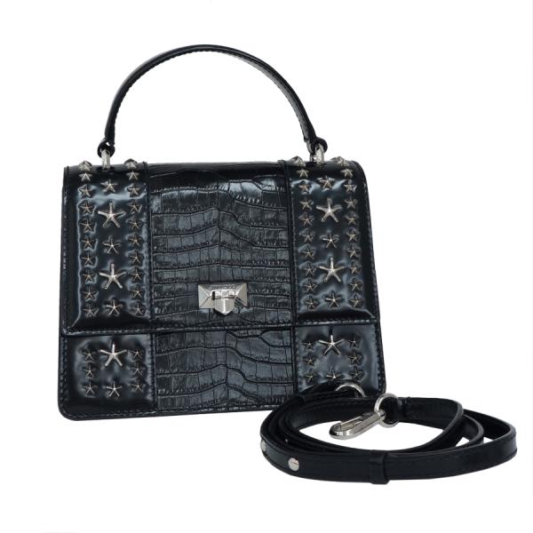 JIMMY CHOO 新品同様 ジミーチュウ PYXISTOPHANDLEAZX 2way