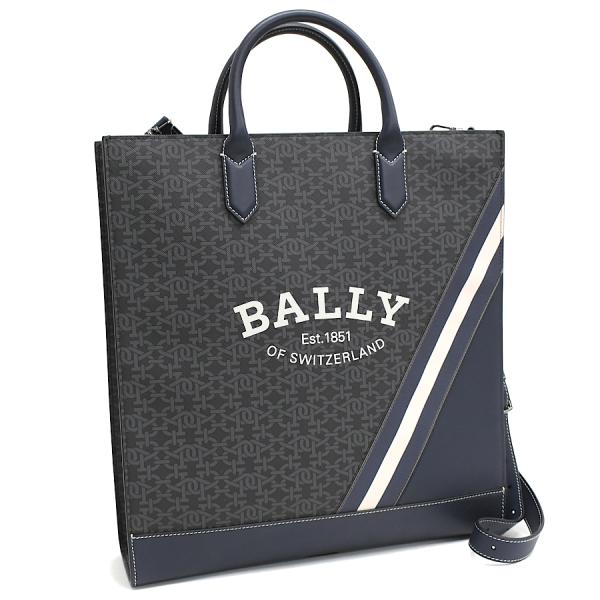 Bally（バリー） 新品同様 モノグラム トートバッグ 2way クロスボディ