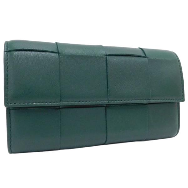 BOTTEGA VENETA（ボッテガ・ヴェネタ） 長財布 グリーン系