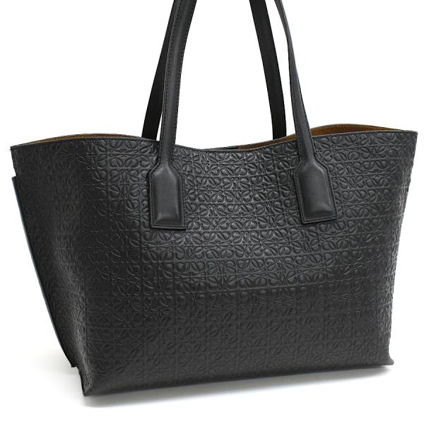 LOEWE（ロエベ） リピート アナグラム ショッパー トートバッグ レザー