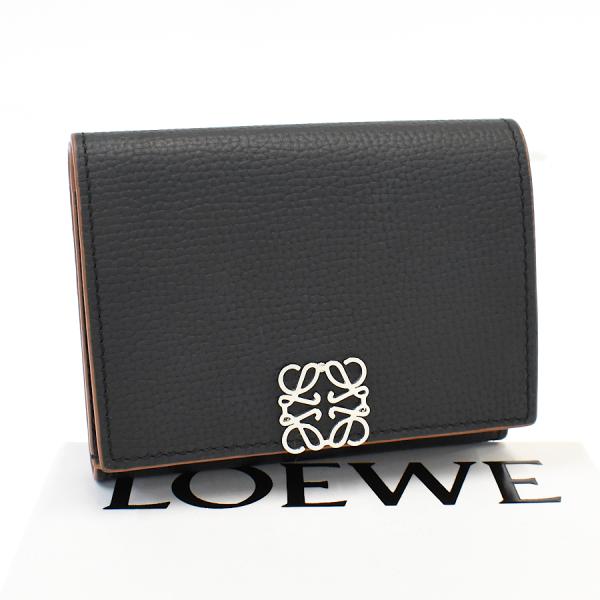 LOEWE 未使用品 ロエベ アナグラムトライフォールドウォレット