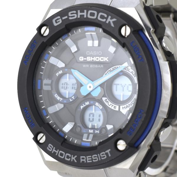 時計 G-SHOCK GST-W100D-1A2JF CASIO カシオ メンズ腕時計 Gショック Gスチール GST-W100D
