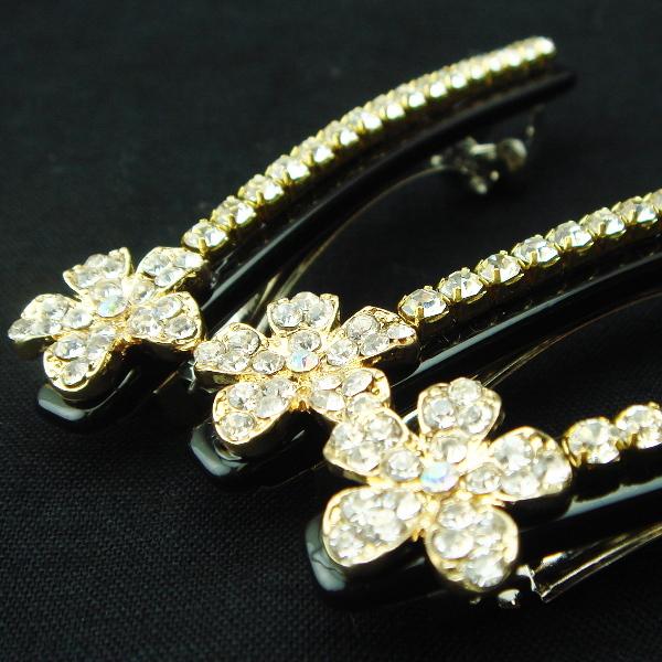 フラワーモチーフ バレッタの人気商品 通販 価格比較 価格 Com