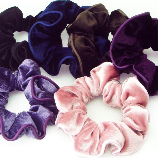 シュシュ 小さめベロア風シンプルシュシュ ヘアアクセサリー ヘアーアクセサリー 起毛 10 F メロウストア 通販 Yahoo ショッピング