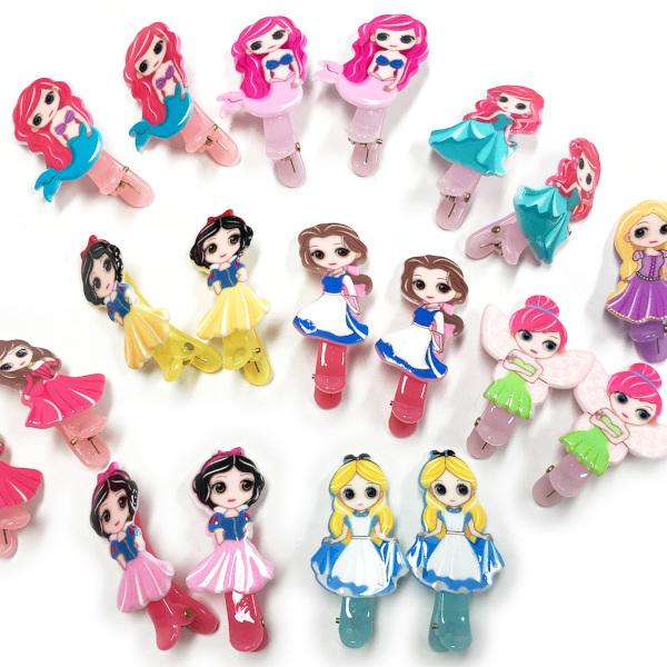 ヘアクリップ キュートなモチーフ付きヘアクリップ ２個セット ヘアーアクセサリー ヘアアクセサ マーメイド 人魚姫 フェアリー 妖精 プリンセス お姫様 ピンク 11 H メロウストア 通販 Yahoo ショッピング