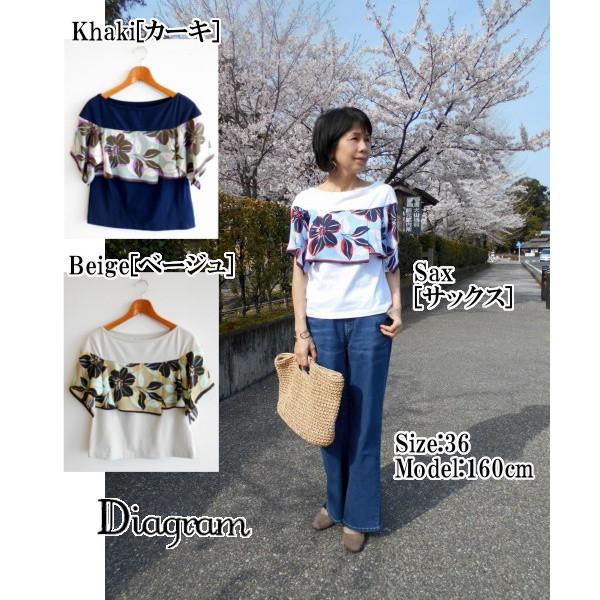 Diagram グレースコンチネンタルダイアグラムのアシメフラワースカーフtシャツ メロウザショップヤフー店 通販 Yahoo ショッピング