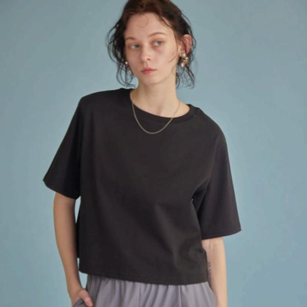 「お加津商品」 Sugar Rose SUGARROSE/シュガーローズの ボックスクルーTシャツ 手洗い