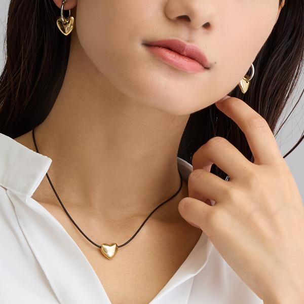 ミイッソマ海外ブランド　18金ロジームコート　ぷっくり　ネックレス melodyoga_cho-3