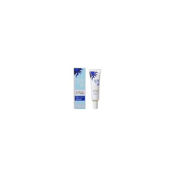 カレン【アクア UVシルクベール】4プラス 日焼け止めジェル PA++++ SPF50+ 30g　無香料　無着色　低刺激　