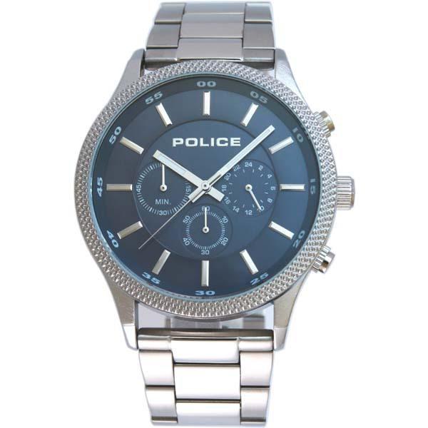 POLICE 腕時計 ブルー POLICE メンズ 時計 青 ステンレス
