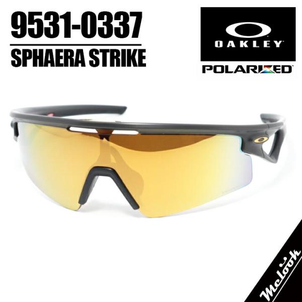 OAKLEY  オークリー 偏光サングラス OO9531-0337 9531-0337 Sphaera Strike スフィエラストライク マットカー