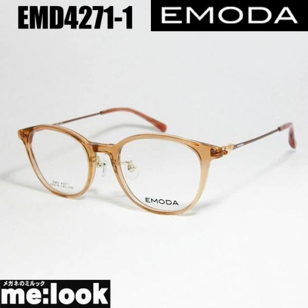 EMODA（エモダ） レディース 眼鏡 メガネ フレーム EMD4271-1-49 度付