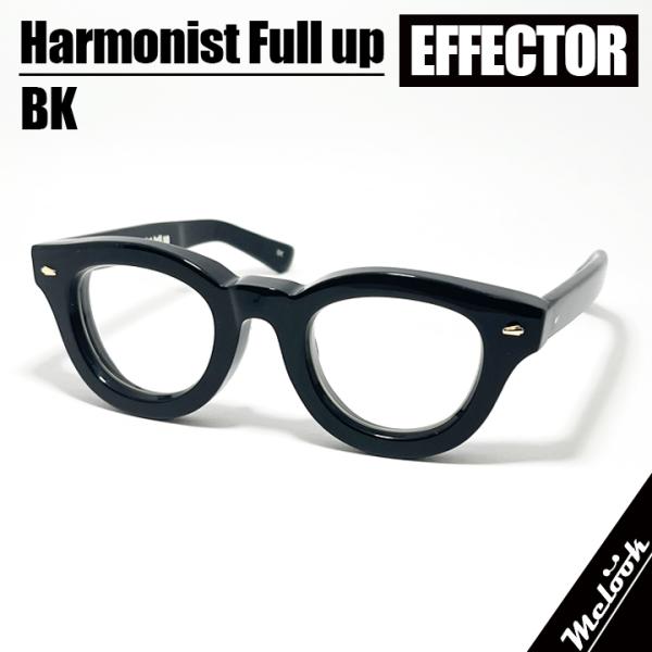 EFFECTOR エフェクター サングラス | GIGOR セルフレーム クリアレンズ サングラス (octaver type-1 GIGOR) / 眼鏡 | ブラック 黒 | ブランド ファッション アイテム 小物【メンズ】【中古】 EFFECTOR エフェクター クラシック 眼鏡 メガネ フレーム サングラス