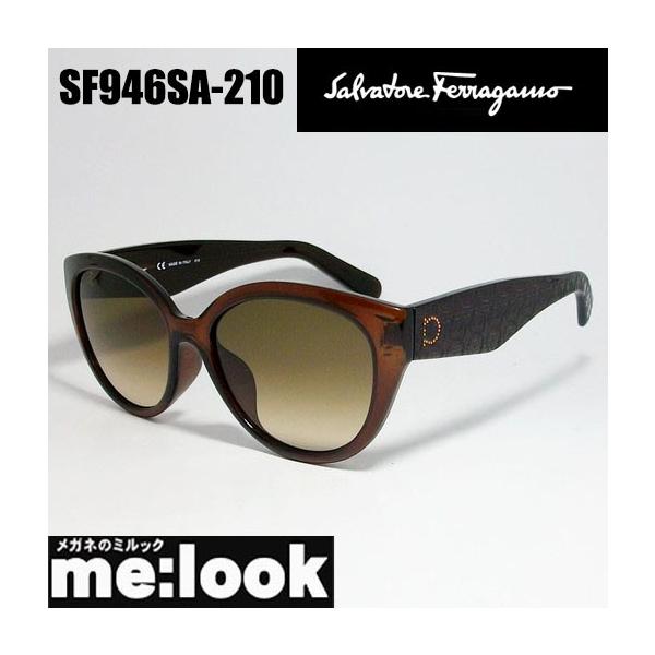 24時間限定値下げ FERRAGAMO ブラウン ブラック サングラス melook_sf946sa-210