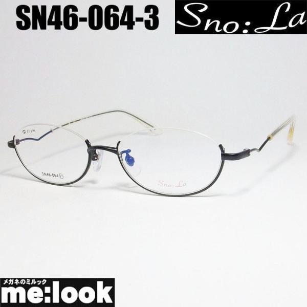 Sno:La スノーラ レディース 逆ナイロール 眼鏡 メガネ フレーム