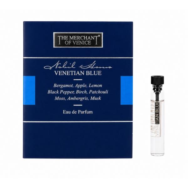 並行輸入品 ザ マーチャント オブ ヴェニス 香水 レディース ベネチアン ブルー (チューブサンプル) EDP・BT 2ml プレゼント 贈り物 ギフト VENETIAN BLUE 爆買