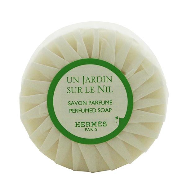 キーワード[ 香水・フレグランス:フレグランス系ヘアケア・バス用品:石けん・ボディ洗浄料 ] 商品名[ エルメス ナイルの庭パフュームドソープ 50g ] 英語名[ HERMES UN JARDIN SUR LE NIL PERFUMED ...