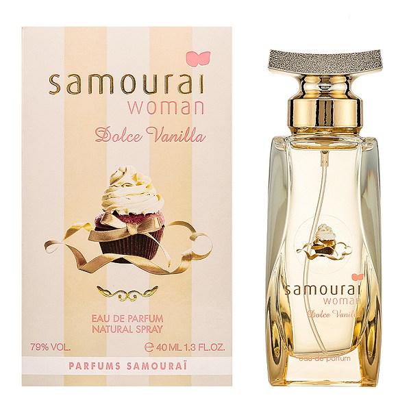 並行輸入品 アランドロン 香水 レディース サムライ ウーマン ドルチェバニラ EDP・SP 40ml プレゼント 贈り物 ギフト SAMOURAI WOMAN DOLCE VANILLA 爆買