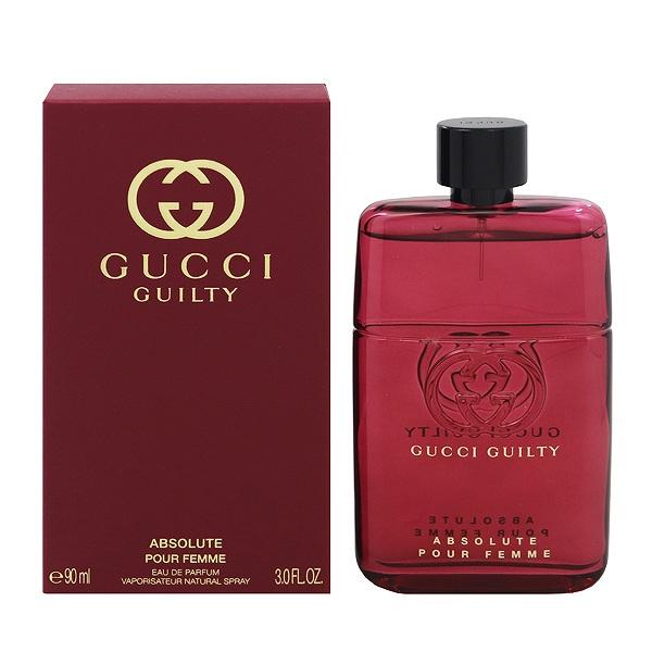 並行輸入品 グッチ 香水 レディース ギルティ アブソリュート EDP・SP 90ml プレゼント 贈り物 ギフト GUILTY ABSOLUTE POUR FEMME GUCCI 爆買