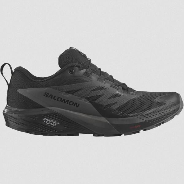 サロモン センスライド 5 ゴアテックス 28.0cm ブラック×マグネット #L47147200 SENSE RIDE 5 GORE-TEX Black / Magnet / Black SALOMON