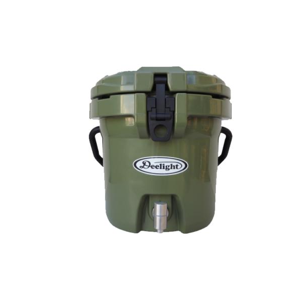 【在庫限り】 ディーライト アイスバケツ 2.5ガロン(約9L) TCXオリーブ #DLIGHT200 【在庫限り】 ICE BUCKET 2.5GALLON DEELIGHT 爆買