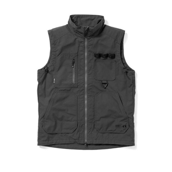エリア241-エア コンディショニング ベスト(メンズ) L ブラック #MB9291-BK 送料無料 AREA241-AIR CONDITIONING VEST memon-leather_sr4580777495125