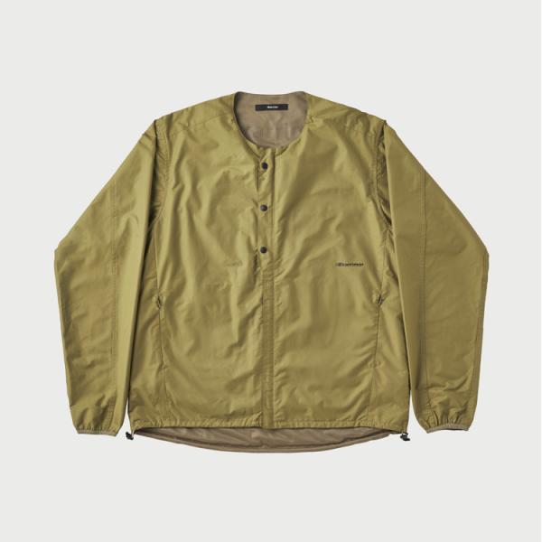 カリマー キャンプ リバーシブル ジャケット(メンズ) M オリーブ 