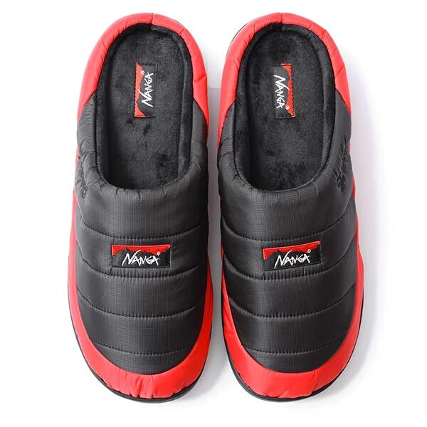 ナンガ×スブ 30th アニバーサリー オーロラテックス コンビ ウィンターサンダル [カラー：レッド×ブラック] [サイズ：1 (JP24-25.5cm)] #N0003041-RED×BLK ナンガ×スブ 30th アニバーサリー オーロラテックス コンビ ウィンター