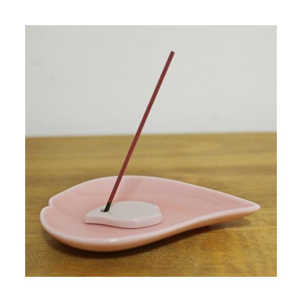 仏具 香立て 花びら さくら ピンク 贈与 香皿 ハート セット