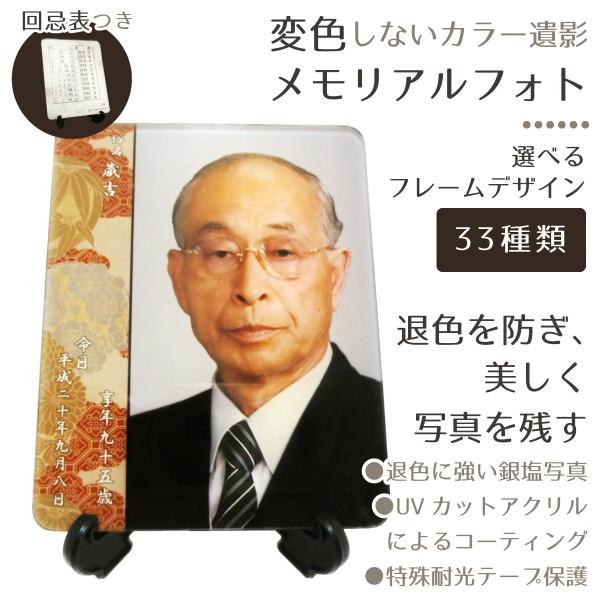 褐色・汚れを防いで、美しく写真を残せます。デザインも選べて、コンパクトサイズです。ご家族・ご親戚からもご注文頂いております。●本体サイズ：タテ8センチ×ヨコ10センチ厚み：0.5センチ手元供養や小型仏壇でも対応出来ます　◎折畳める簡易スタン...