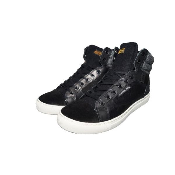 ジースターロウ G Star Raw スニーカー 黒 メンズ ブラック ハイカット ミッドカット Buyee Buyee 일본 통신 판매 상품 옥션의 대리 입찰 대리 구매 서비스