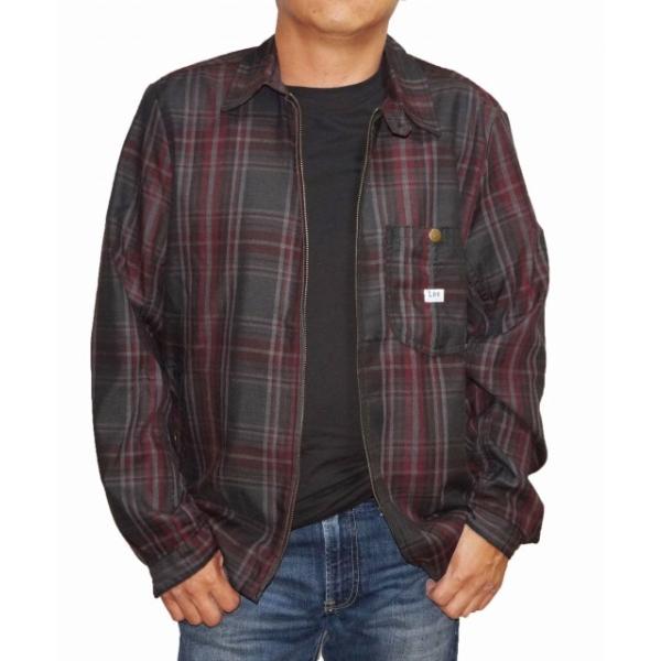 Lee スウィングトップジャケット オンブレチェック ヴィンテージ チンスト 希少 美品 Lee スウィングトップ ジャケット チェック チンスト