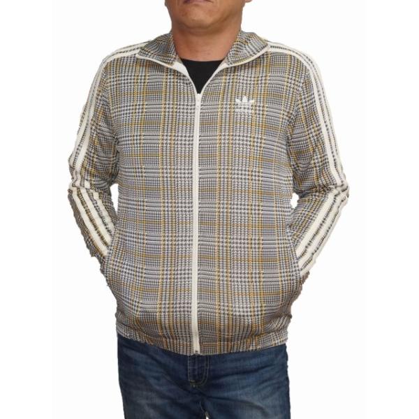 アディダス adidas オリジナルス トラックジャケット 千鳥格子