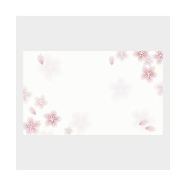 ギフト包装関連商品 メッセージカード　桜（サクラ）