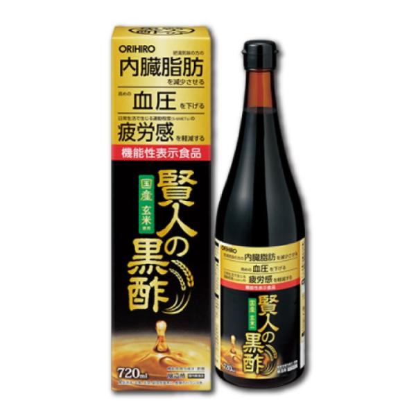 賢人の黒酢 オリヒロ ORIHIRO 機能性表示食品 ダイエット 血圧を下げる 内臓脂肪を減らす 疲労回復 国産 無添加 健康維持