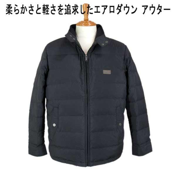 新品タグ付き✨CROCODILEクロコダイル　ダウンジャケット　チャコール　L Crocodile（クロコダイル） 秋冬 ダウンブルゾン エアロダウン 人工