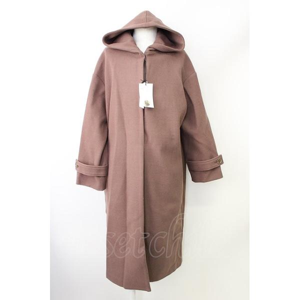 NIL DUE / UN コート.LONG HOODIE OVER COAT F ダークブラウン T-24-03