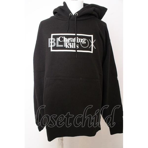 FR2 / 【タグ付き】CHEATING KILLS BLACK FOX Hoodie パーカー O-23-10 