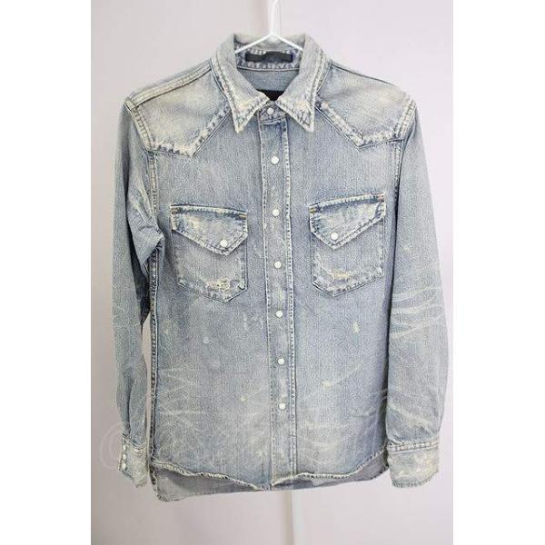 デニムシャツ　ムーンエイジデビルメント　moonage devilment　清春 ムーンエイジ デニム シャツ 清春 プロパガ セクスプ エゴトリ