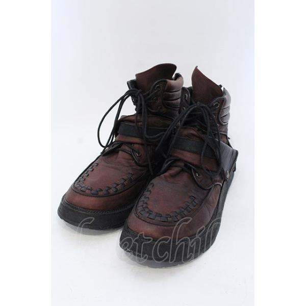 靴 14th addiction  legion boots size41 14th Addiction / LEGION SHOES シューズ 42（約27cm） レッド O-25-04
